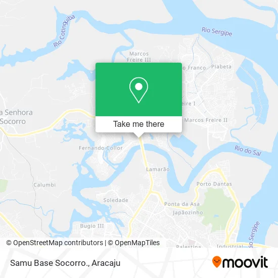 Samu Base Socorro. map