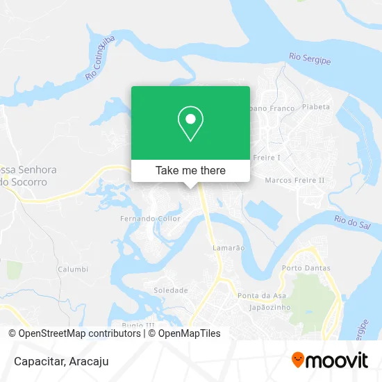 Capacitar map