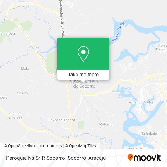 Paroquia Ns Sr P. Socorro- Socorro map