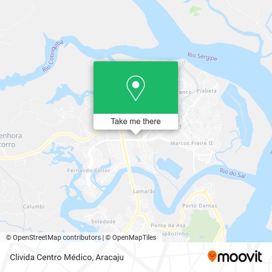 Clivida Centro Médico map
