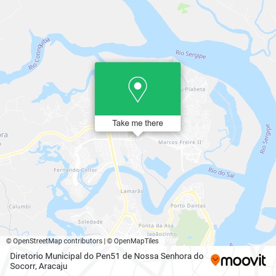 Diretorio Municipal do Pen51 de Nossa Senhora do Socorr map