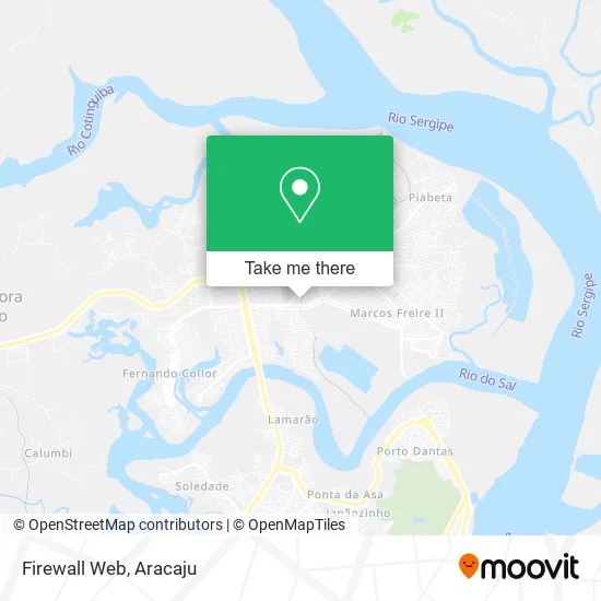 Firewall Web map