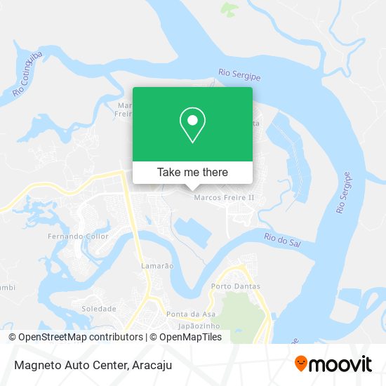 Mapa Magneto Auto Center