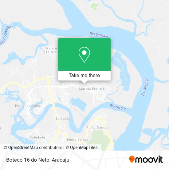 Boteco 16 do Neto map