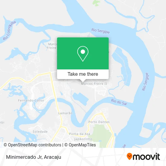 Minimercado Jr map