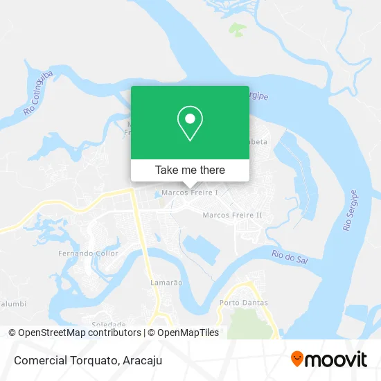 Comercial Torquato map
