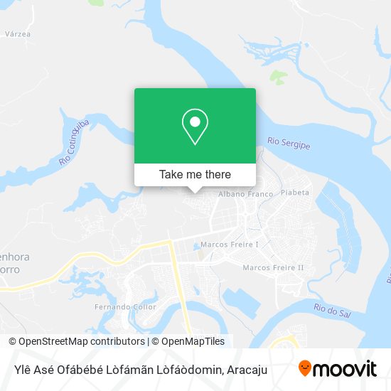 Ylê Asé Ofábébé Lòfámãn Lòfáòdomin map