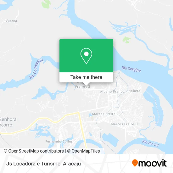 Js Locadora e Turismo map