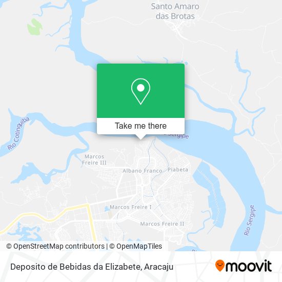 Deposito de Bebidas da Elizabete map