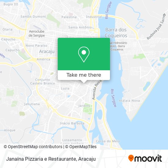 Janaína Pizzaria e Restaurante map