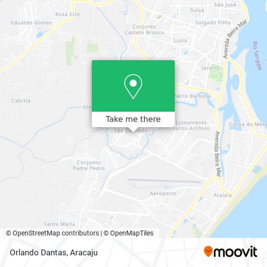 Orlando Dantas map