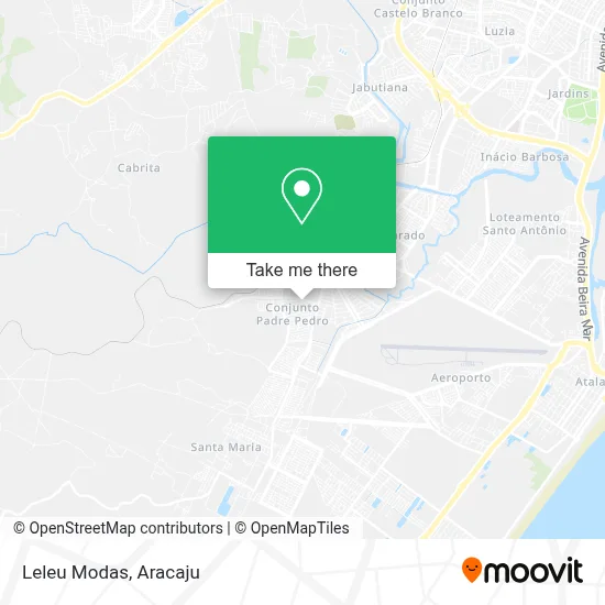 Leleu Modas map