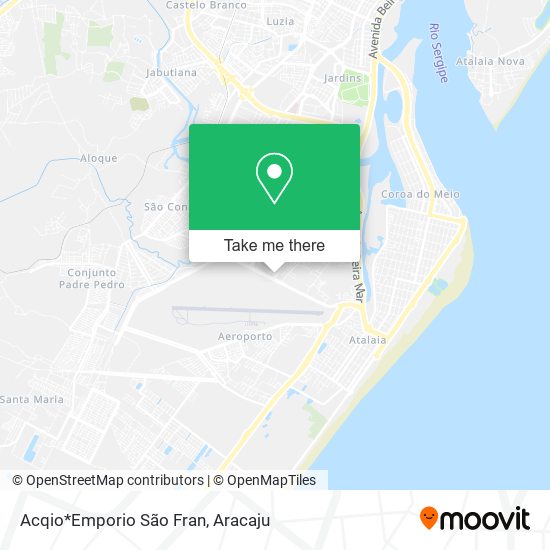 Acqio*Emporio São Fran map