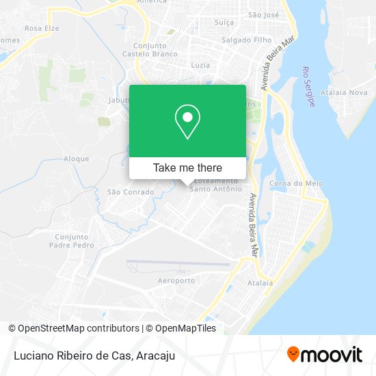Luciano Ribeiro de Cas map