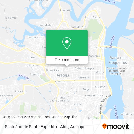 Santuário de Santo Expedito - Aloc map