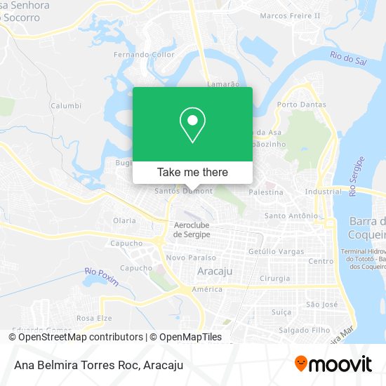 Ana Belmira Torres Roc map