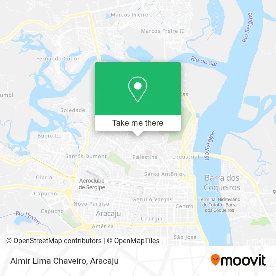 Almir Lima Chaveiro map
