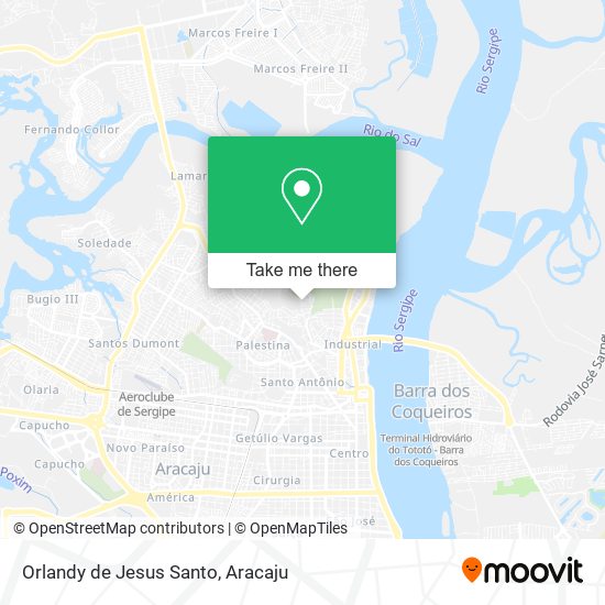 Orlandy de Jesus Santo map