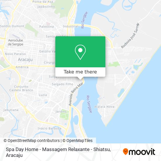 Spa Day Home - Massagem Relaxante - Shiatsu map