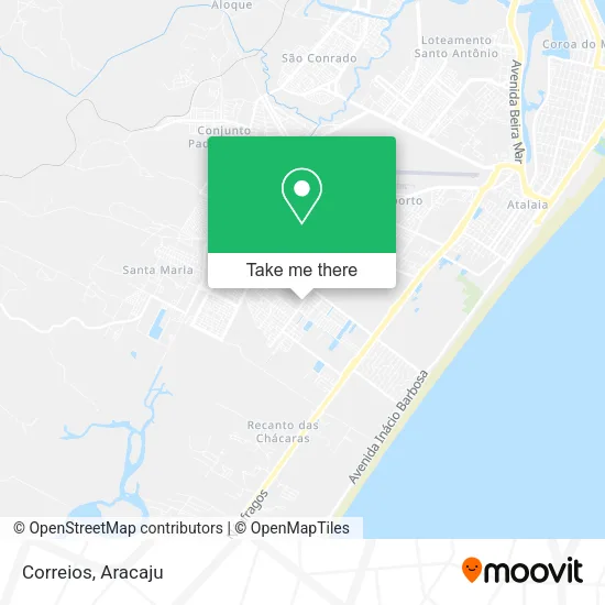 Correios map