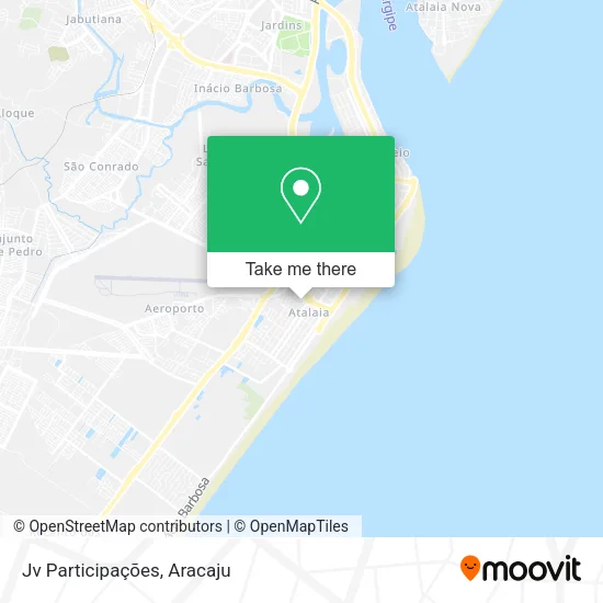 Jv Participações map