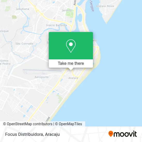 Focus Distribuidora map