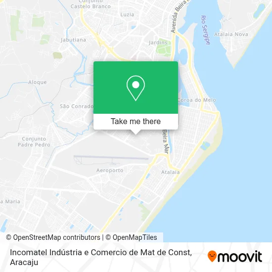 Incomatel Indústria e Comercio de Mat de Const map