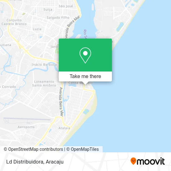 Ld Distribuidora map