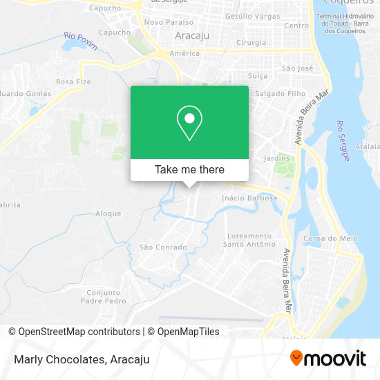 Marly Chocolates map