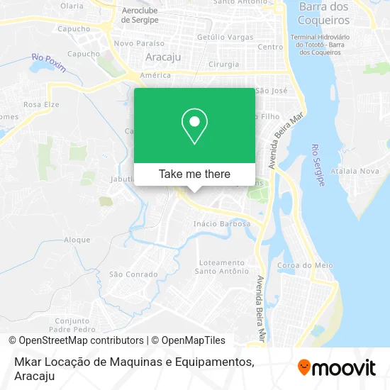 Mkar Locação de Maquinas e Equipamentos map