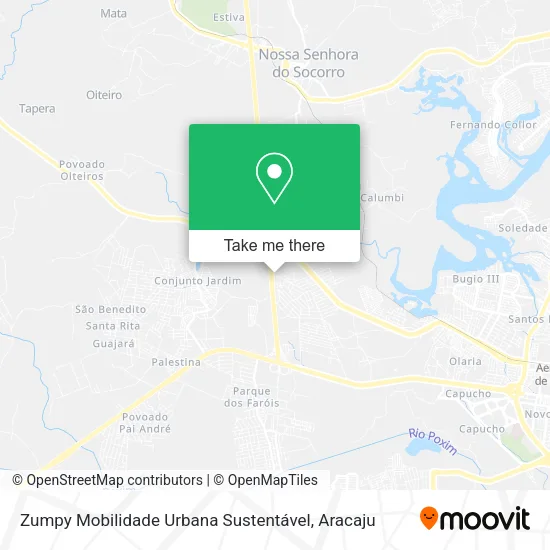 Zumpy Mobilidade Urbana Sustentável map