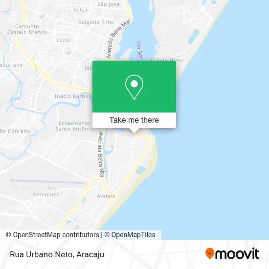 Rua Urbano Neto map