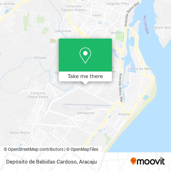 Depósito de Bebidas Cardoso map