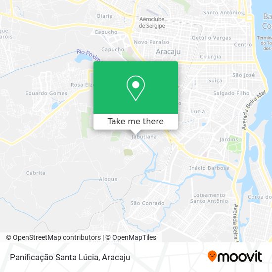 Panificação Santa Lúcia map