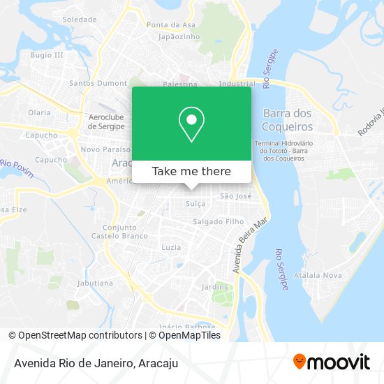 Avenida Rio de Janeiro map