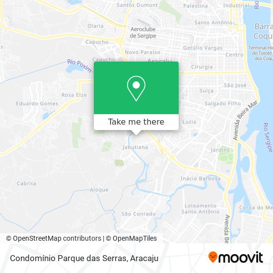 Mapa Condomínio Parque das Serras