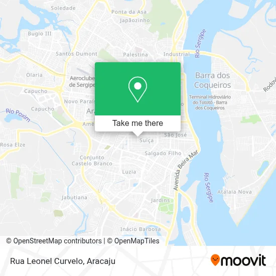 Rua Leonel Curvelo map