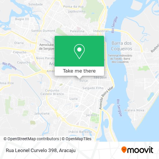 Rua Leonel Curvelo 398 map