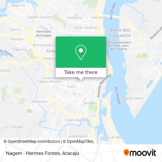 Mapa Nagem - Hermes Fontes