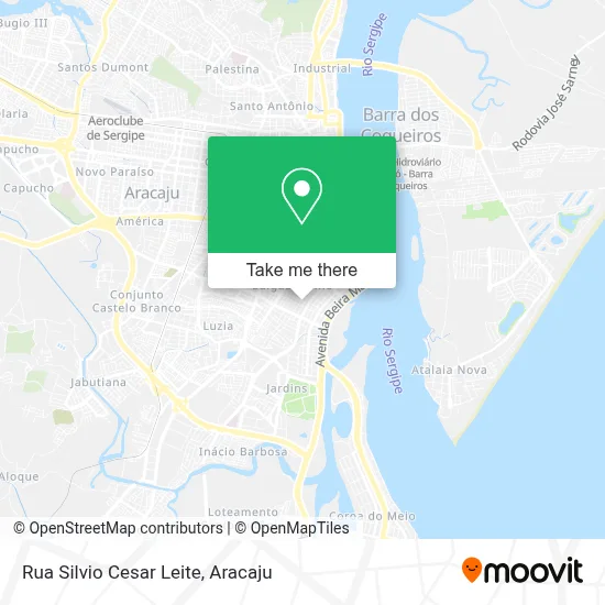 Rua Silvio Cesar Leite map