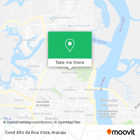 Cond Alto da Boa Vista map