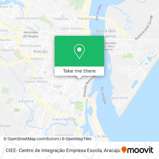 CIEE- Centro de Integração Empresa Escola map