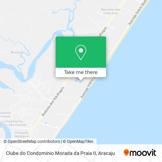 Mapa Clube do Condomínio Morada da Praia II