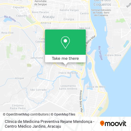 Clínica de Medicina Preventiva Rejane Mendonça - Centro Médico Jardins map