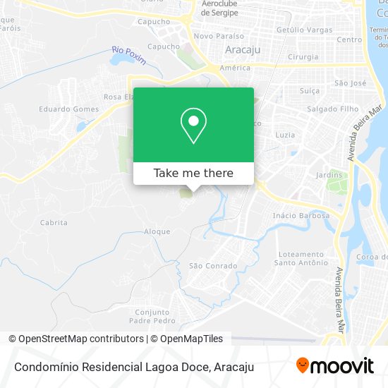 Condomínio Residencial Lagoa Doce map