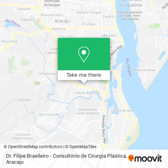 Dr. Filipe Brasileiro - Consultório de Cirurgia Plástica map