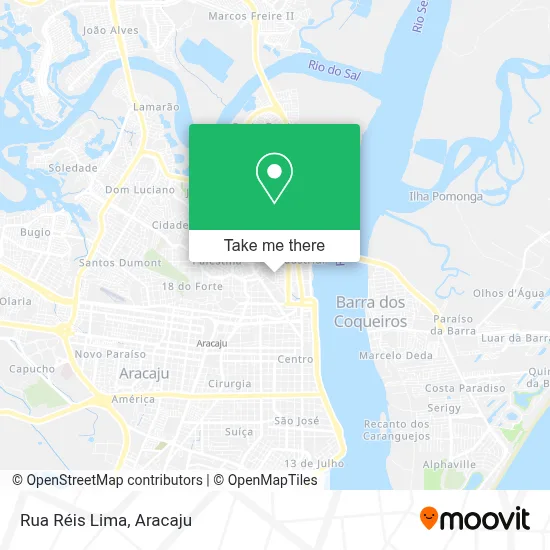 Rua Réis Lima map