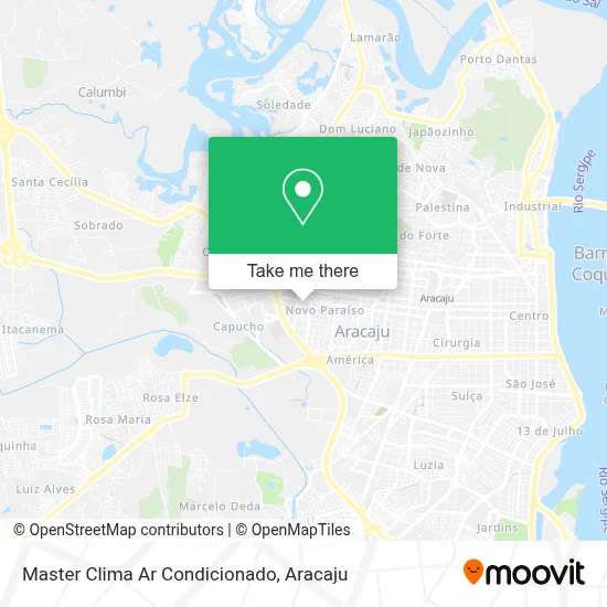 Master Clima Ar Condicionado map