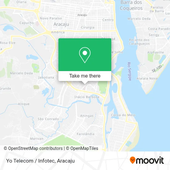 Yo Telecom / Infotec map