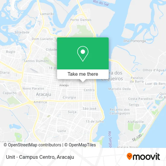 Unit - Campus Centro map